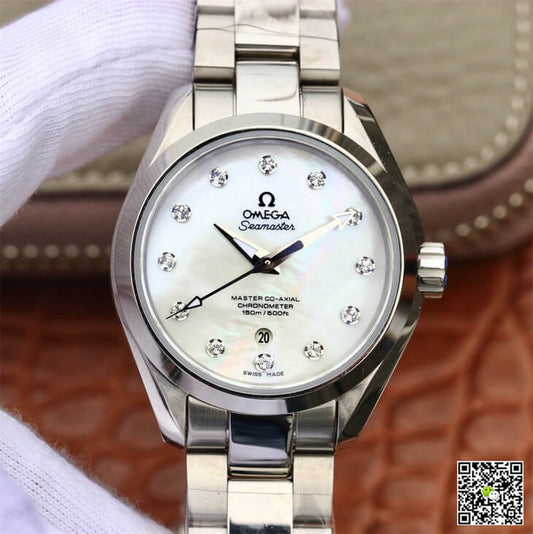Omega Seamaster 231.10.34.20.55.002 Aqua Terra 150M 3S Factory Diamond Dial