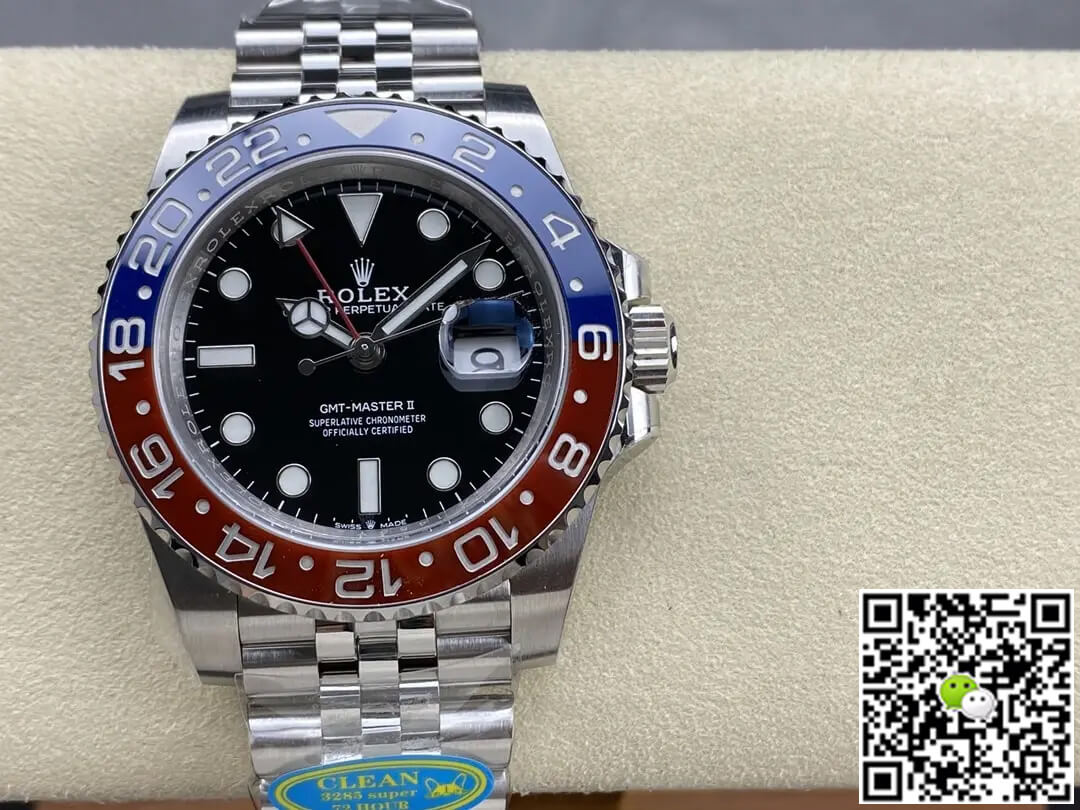 Rolex GMT Master II M126710BLRO-0001 Clean Factory V3 Steel Strap