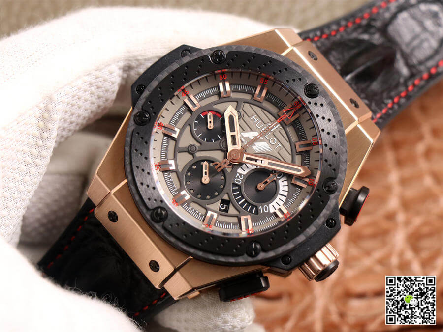 Hublot King Power 703.ZM.1123.NR.FMO10 V6 Factory Rose Gold