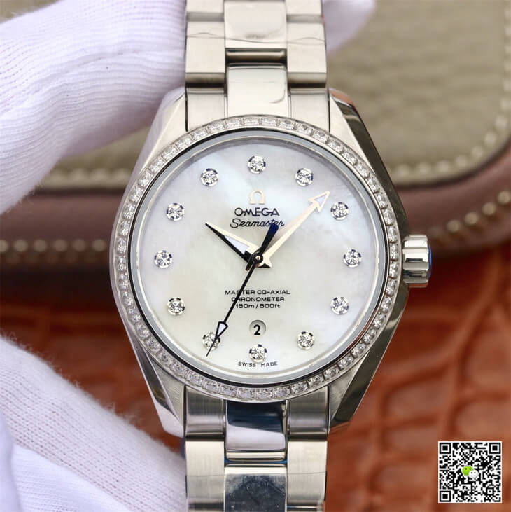 Omega Seamaster 231.15.34.20.55.002 Aqua Terra 150M 3S Factory White Dial