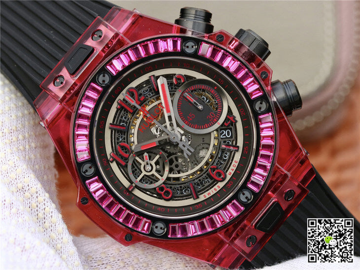 Hublot Big Bang 411.JX.4802.RT Red Case Black Strap