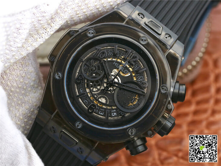 Hublot Big Bang 411.JX.4802.RT Black Case Black Strap
