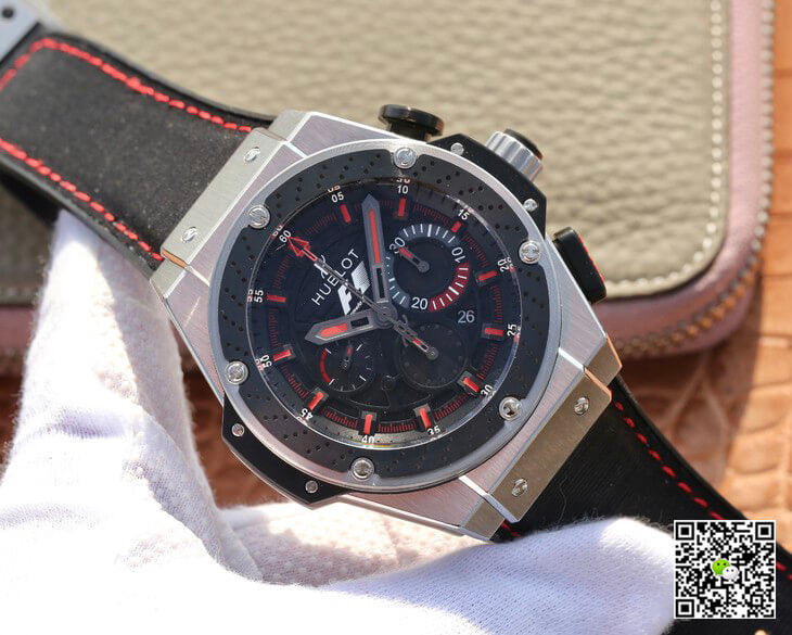 Hublot King Power 703.ZM.1123.NR.FMO10 V6 Factory Black Dial