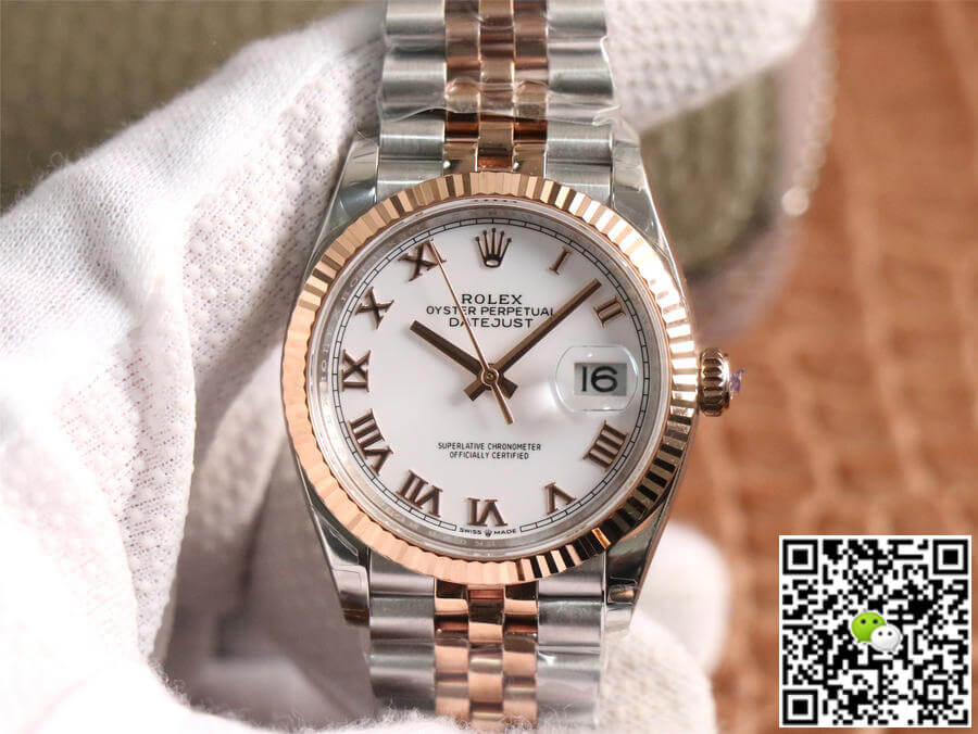 Rolex Datejust M126231-0015 EW Factory Rose Gold