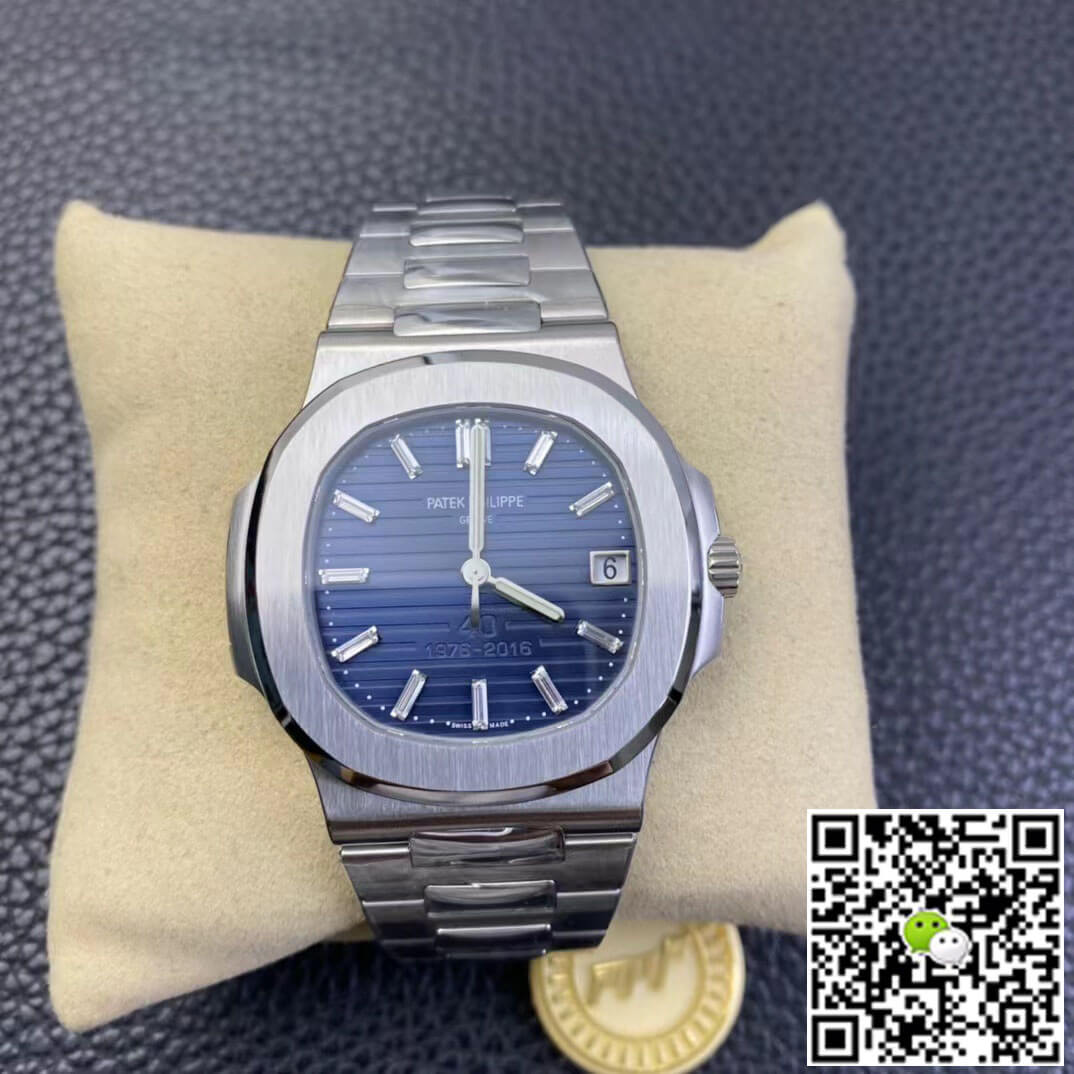 Patek Philippe Nautilus 5711/1P 40th Anniversary Edition PPF Factory Dark Blue Dial