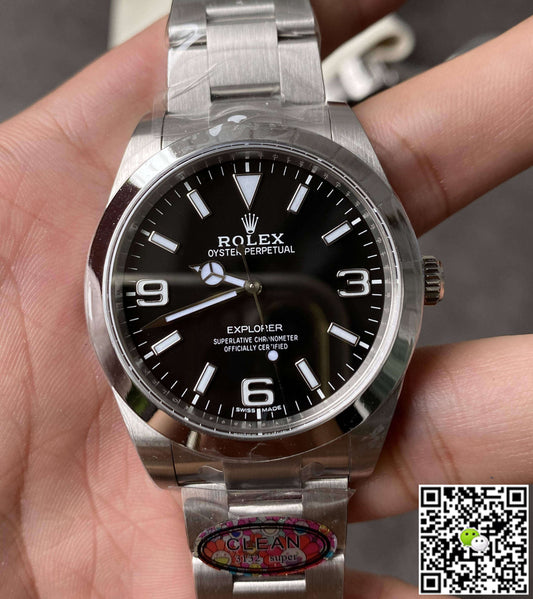 Rolex Explorer M214270-0003 39MM Clean Factory Steel Strap