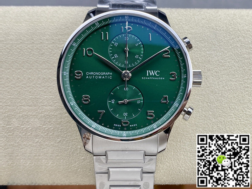 IWC Portugieser IW371615 ZF Factory Green Dial