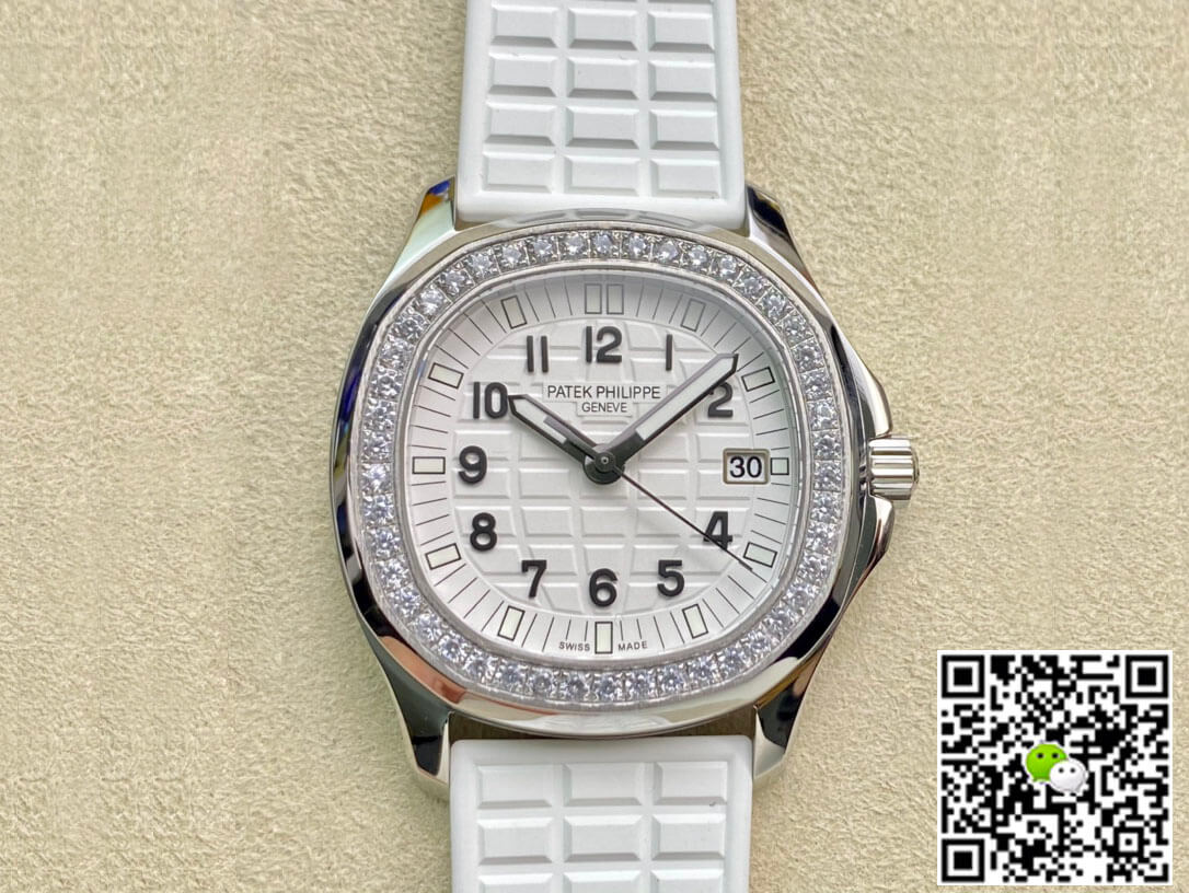 Patek Philippe Aquanaut Quartz Ladies 5067A-024 PPF Factory Diamond-set Bezel