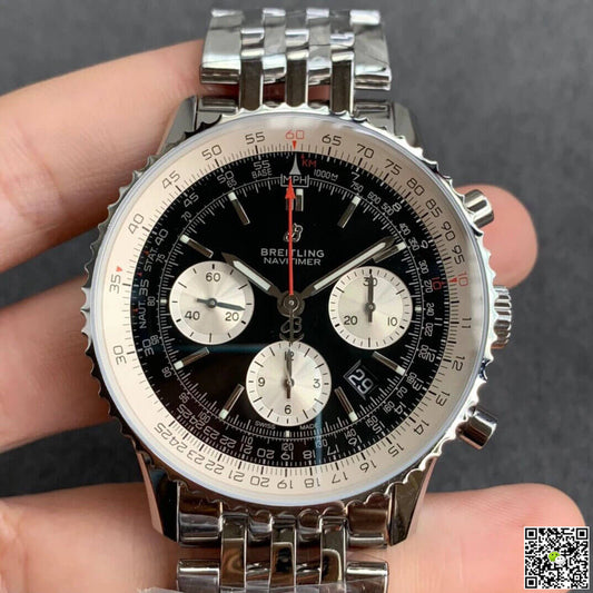 Breitling Navitimer 1 B01 AB0121211B1A1 GF Factory Black Dial