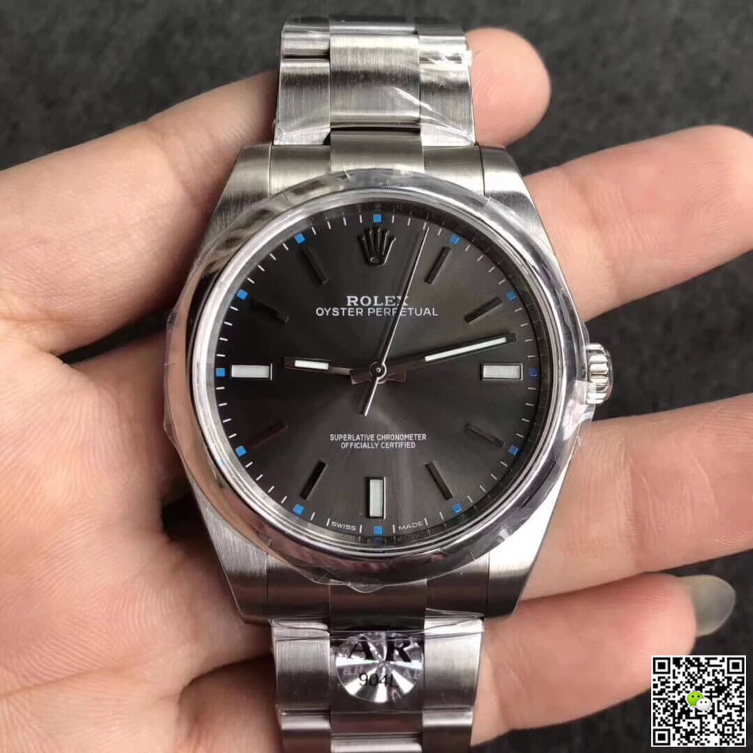 Rolex Oyster Perpetual 114300 39MM AR Factory Grey Dial
