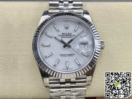 Rolex Datejust M126334-0010 VS Factory White Dial