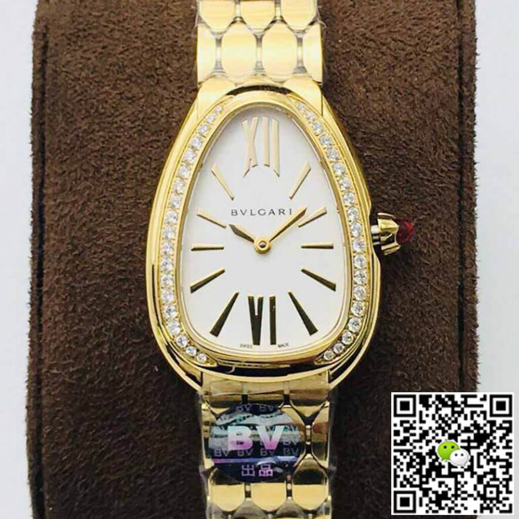 Bvlgari Serpenti 103147 BV Factory White Dial