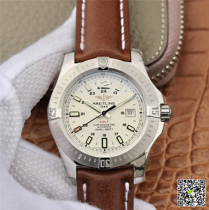 Breitling Colt Automatic A1738811/G791/437X/A20BA.1 GF Factory Silver Dial