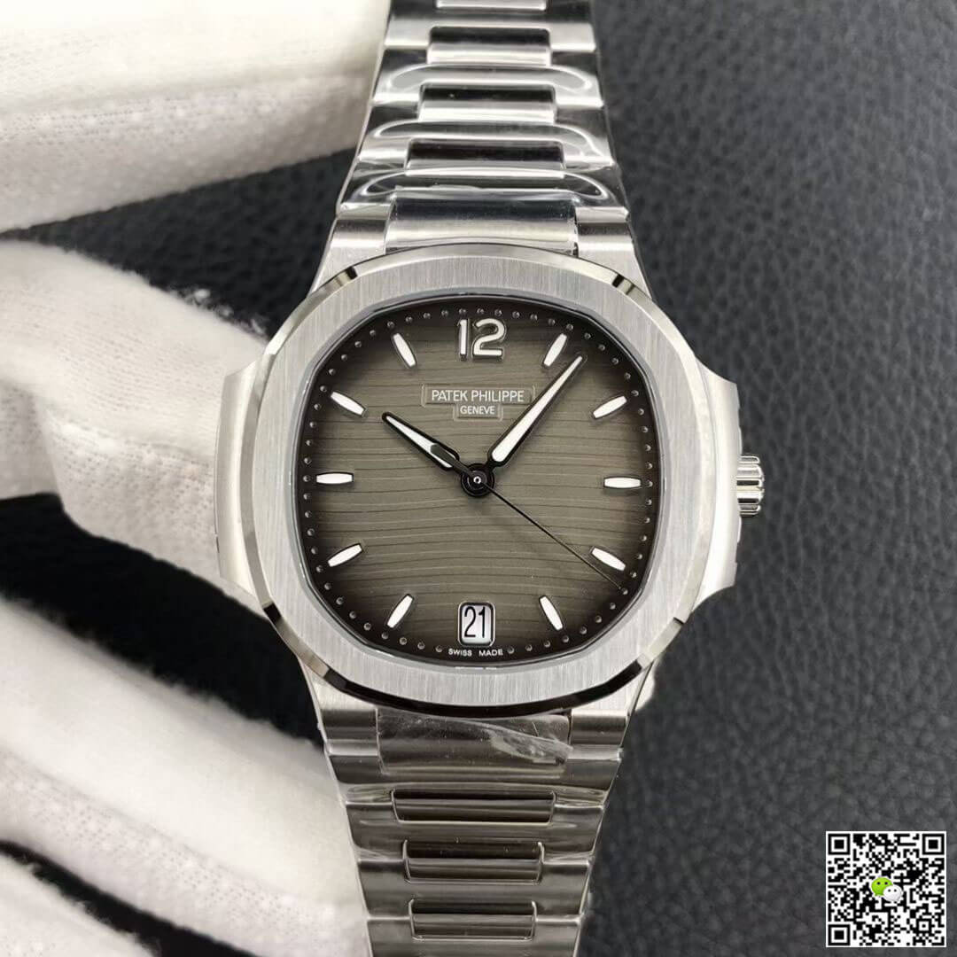 Patek Philippe Nautilus Ladies 7118/1A-011 3K Factory Grey Dial
