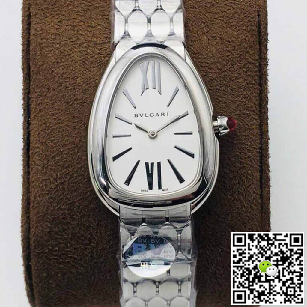 Bvlgari Serpenti 103141 BV Factory Silver White Dial