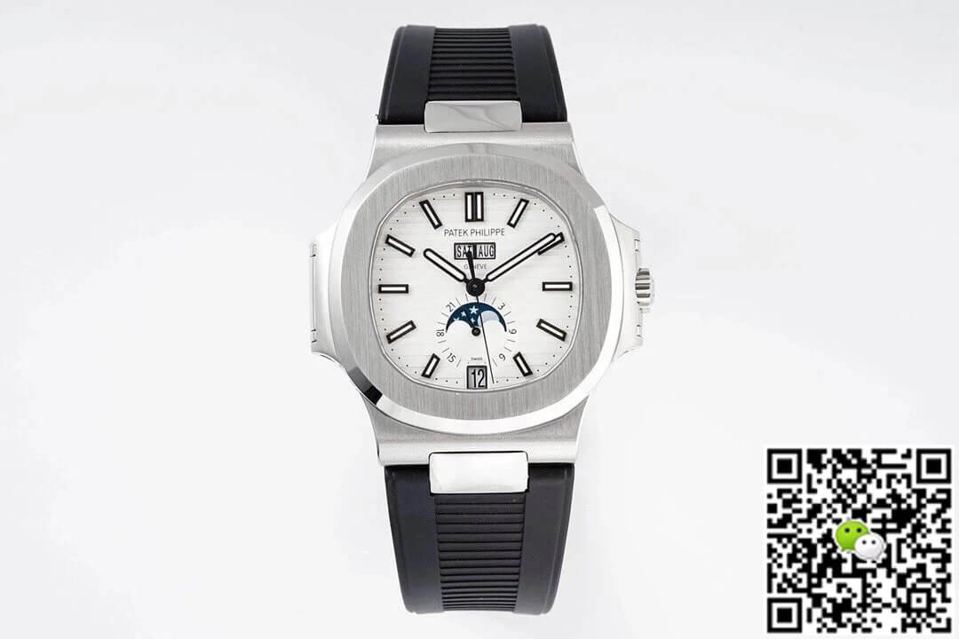 Patek Philippe Nautilus 5726/1A-010 PPF Factory Black Rubber Strap