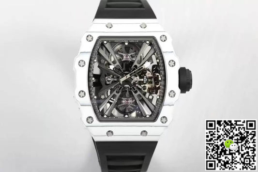 Richard Mille RM12-01 Tourbillon RM Factory Black Rubber Strap