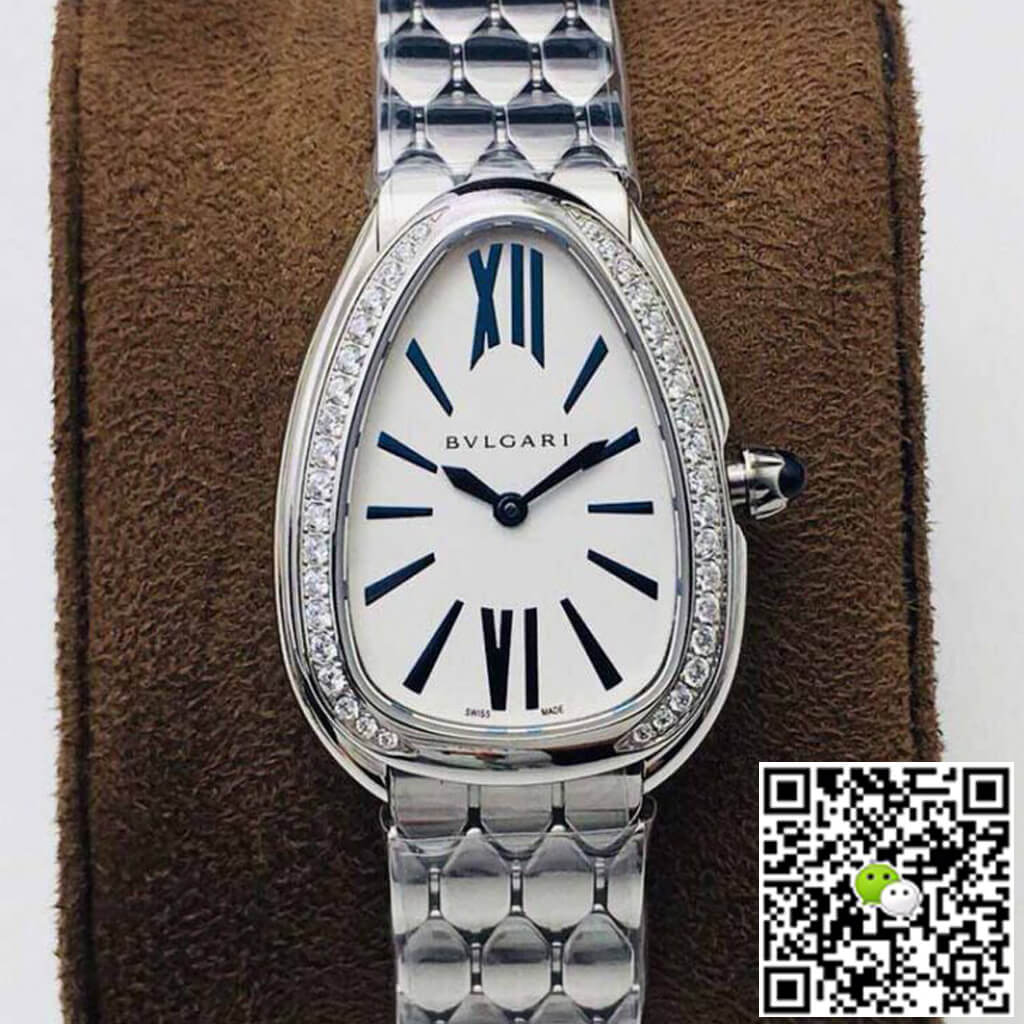 Bvlgari Serpenti 103148 BV Factory Diamond White Dial