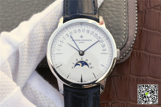Vacheron Constantin Patrimony 4010U/000G-B330 GS Factory 18K White Gold