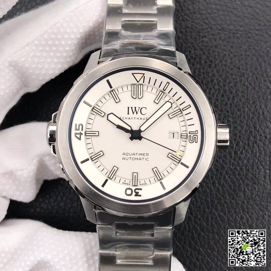 IWC Aquatimer IW329004 V6 Factory Silver White Dial