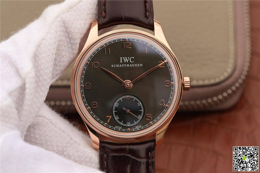 IWC Portuguese IW545406 ZF Factory Brown Dial