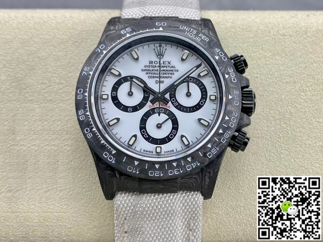 Rolex Daytona Cosmograph Diw Custom Version Noob Factory White Dial
