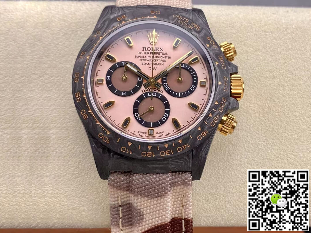 Rolex Daytona Cosmograph Diw Custom Version Noob Factory Carbon Fiber Case