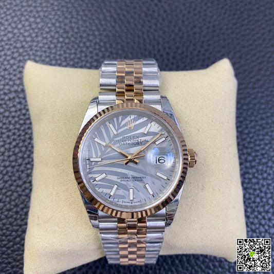 Rolex Datejust M126231-0031 EW Factory Palm Leaf Pattern Dial