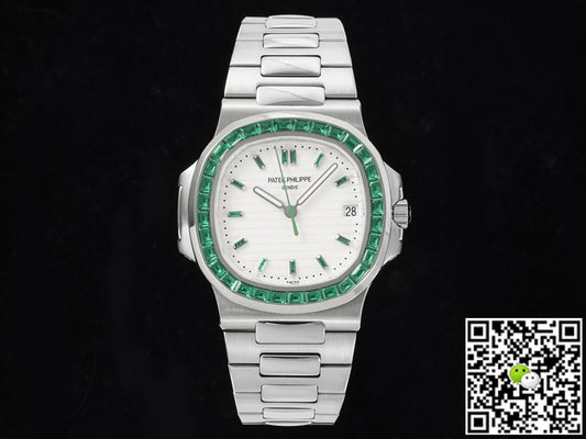 Patek Philippe Nautilus 5711 GR Factory Diamond-Set White Dial