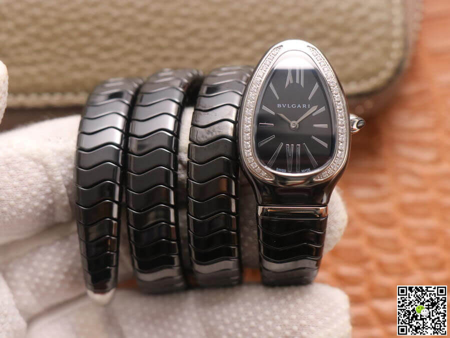 Bvlgari Serpenti BV Factory Diamond Bezel