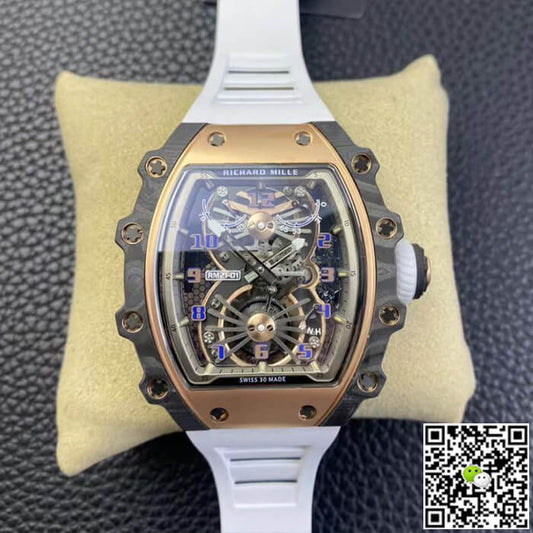 Richard Mille RM21-01 RM Factory Tourbillon Carbon Fiber Bezel