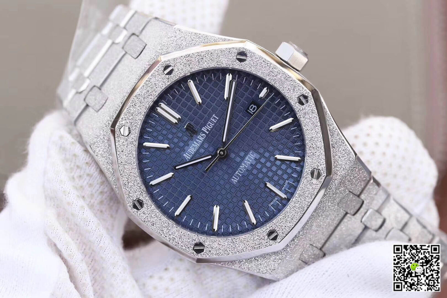 Audemars Piguet Royal Oak 15454BC.GG.1259BC.01 JH Factory Blue Dial