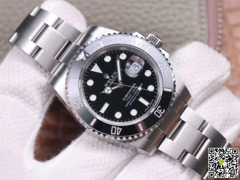 Rolex Submariner 116610LN-97200 Noob Factory V11 Black Dial