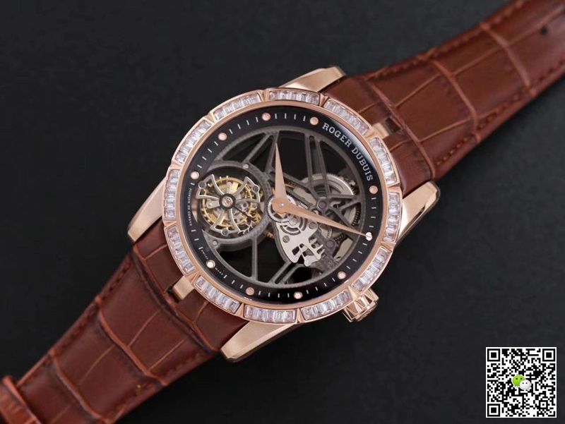 Roger Dubuis Excalibur RDDBEX0404 JB Factory V3 Rose Gold Tourbillon