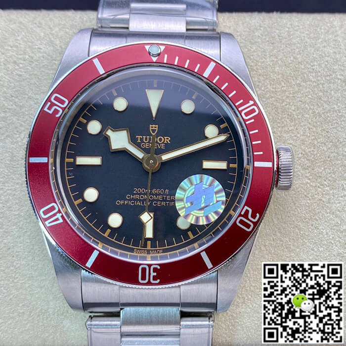 Tudor Heritage Black Bay Red 79230R 2017 ZF Factory Black Dial