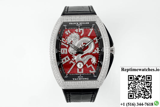 Franck Muller Vanguard ABF Factory Diamond-Set Hour Markers