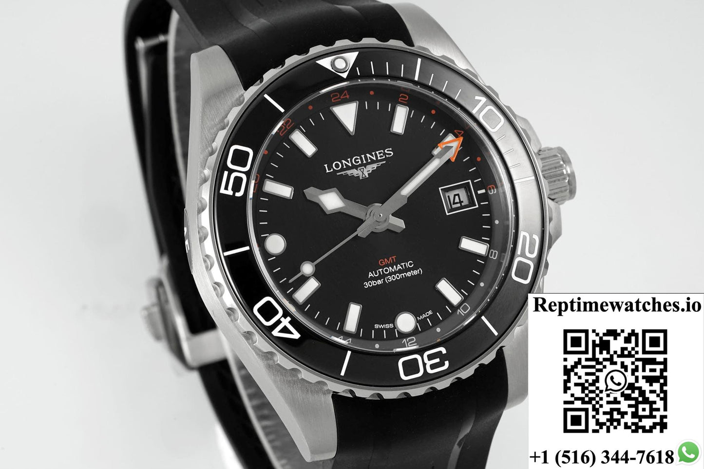 Longines Concas L3.790.4.56.9 AF factory black dial
