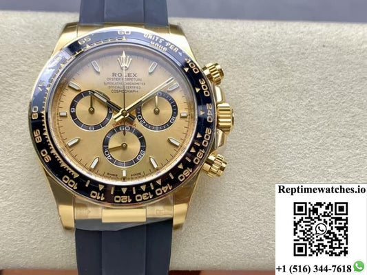 Rolex Cosmograph Daytona m126518ln-0010 Clean Factory Rubber Strap