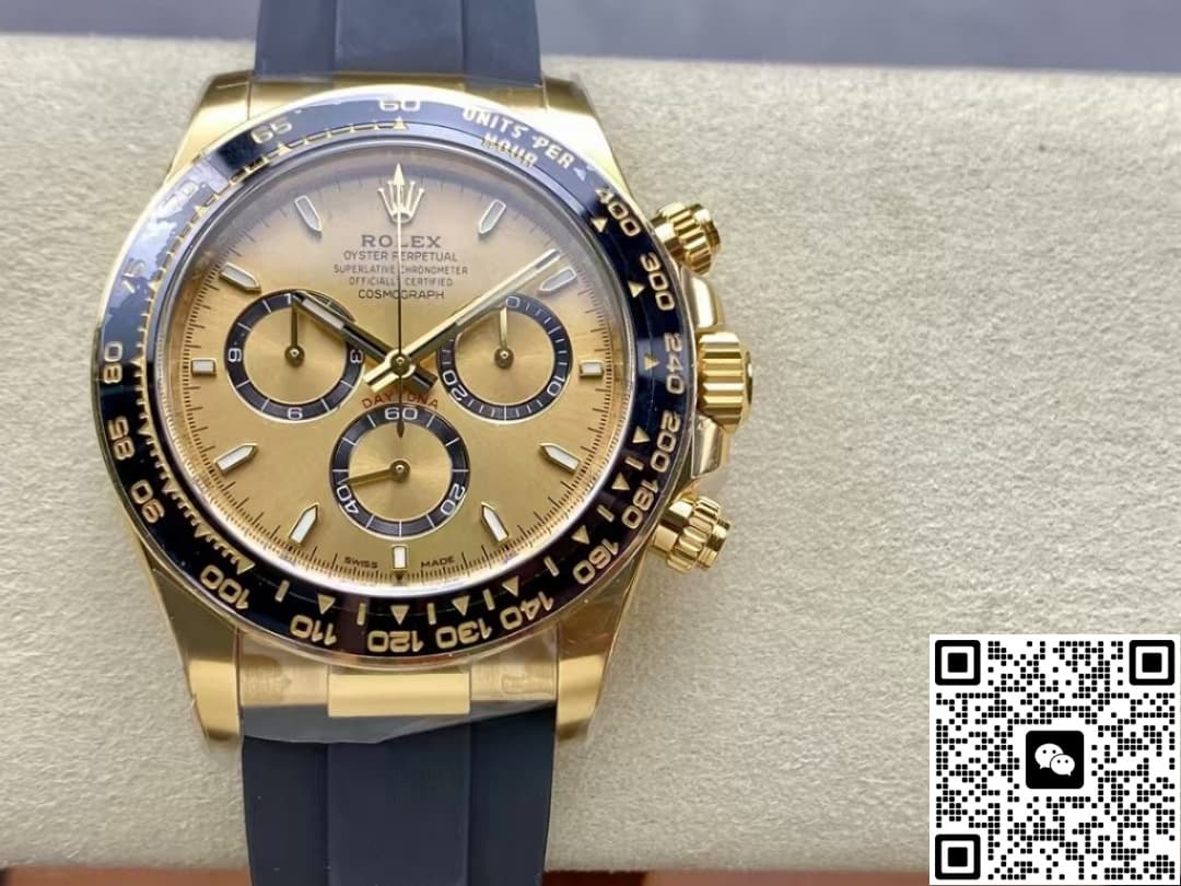 Rolex Cosmograph Daytona m126518ln-0010 Clean Factory Rubber Strap