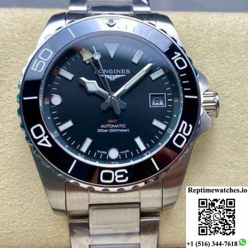 Longines Sports L3.790.4.56.6 Gr Factory Date Display-Rep Time Watches