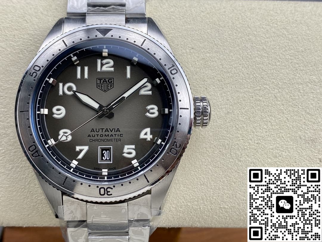TAG Heuer AUTAVIA WBE5114.EB0173 stainless steel case