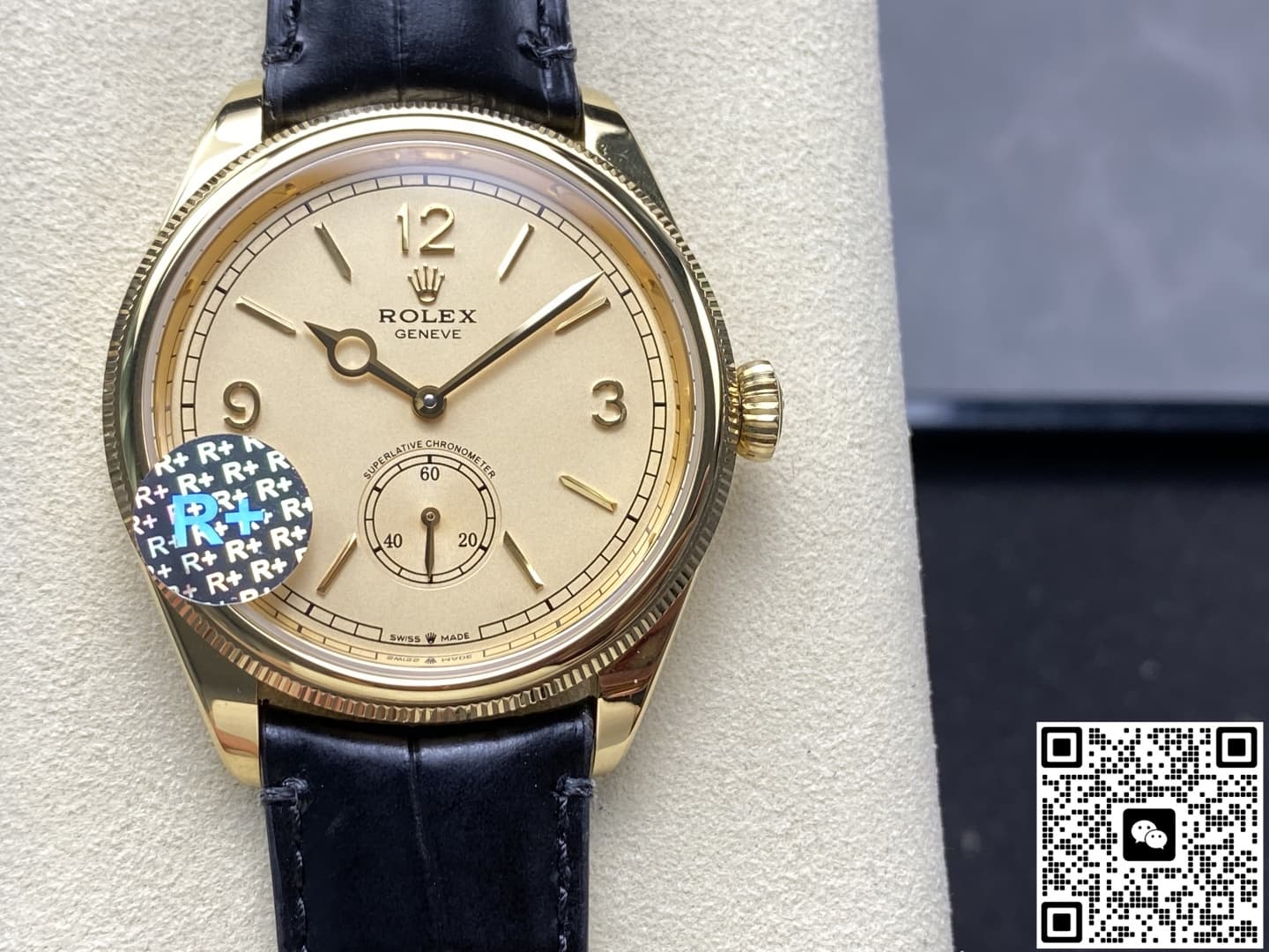 Rolex Perpetual 1908 m52508-0004 R+ factory leather strap