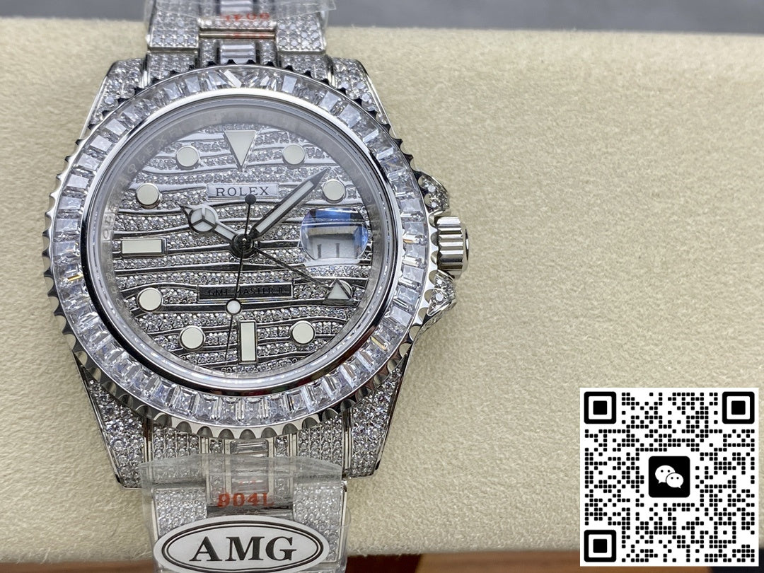Rolex GMT-Master 116769TBR-74779B AMG Factory Dual Time Zone