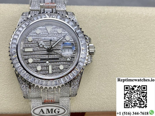 Rolex GMT-Master 116769TBR-74779B AMG Factory Dual Time Zone