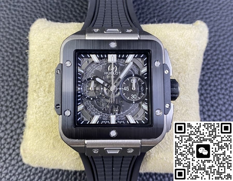 Hublot AQUARE BANG UNICO 821.NM.0170.RX BB Factory rubber strap