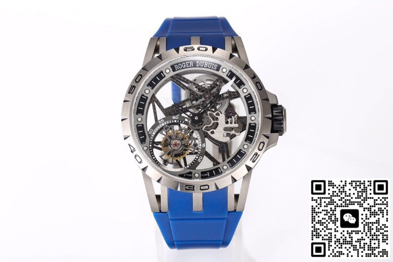 Roger Dubuis Excalibur RDDBEX0479 NEW Factory Tourbillon Titanium Case