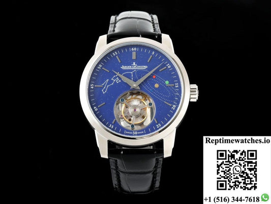 Jaeger-LeCoultre Master 16634E1 RMS Factory Tourbillon Stainless Steel Crown