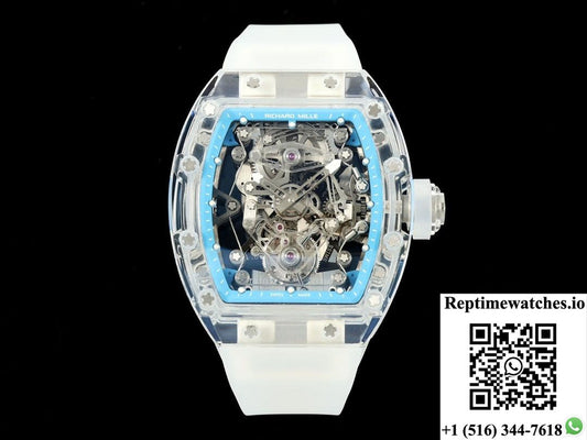 Richard Miller RM56-02 RM Factory Tourbillon Blue Bezel
