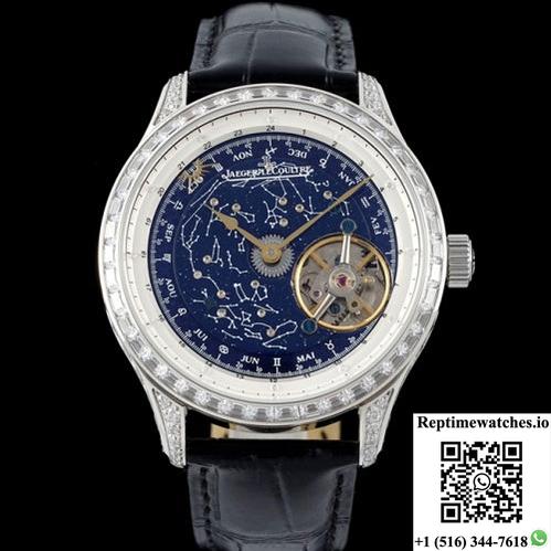 Jaeger-Lecoultre Master Rms Factory Tourbillon Diamond Bezel-Rep Time Watches