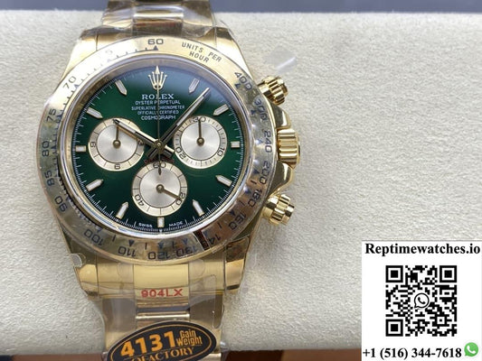Rolex Cosmograph Daytona 126508-0008 QF Factory Gold color Case